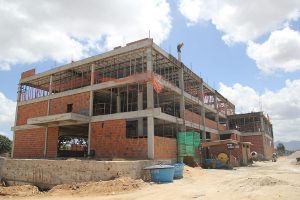 Lajota Isopor obra Senai Maracanaú